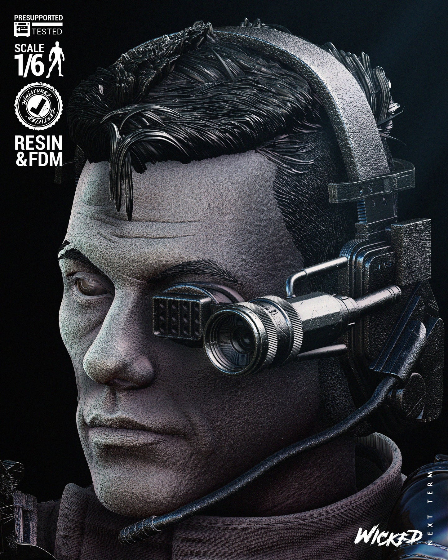 Luc Deveraux - Universal Soldier by Wicked3D FAN ART