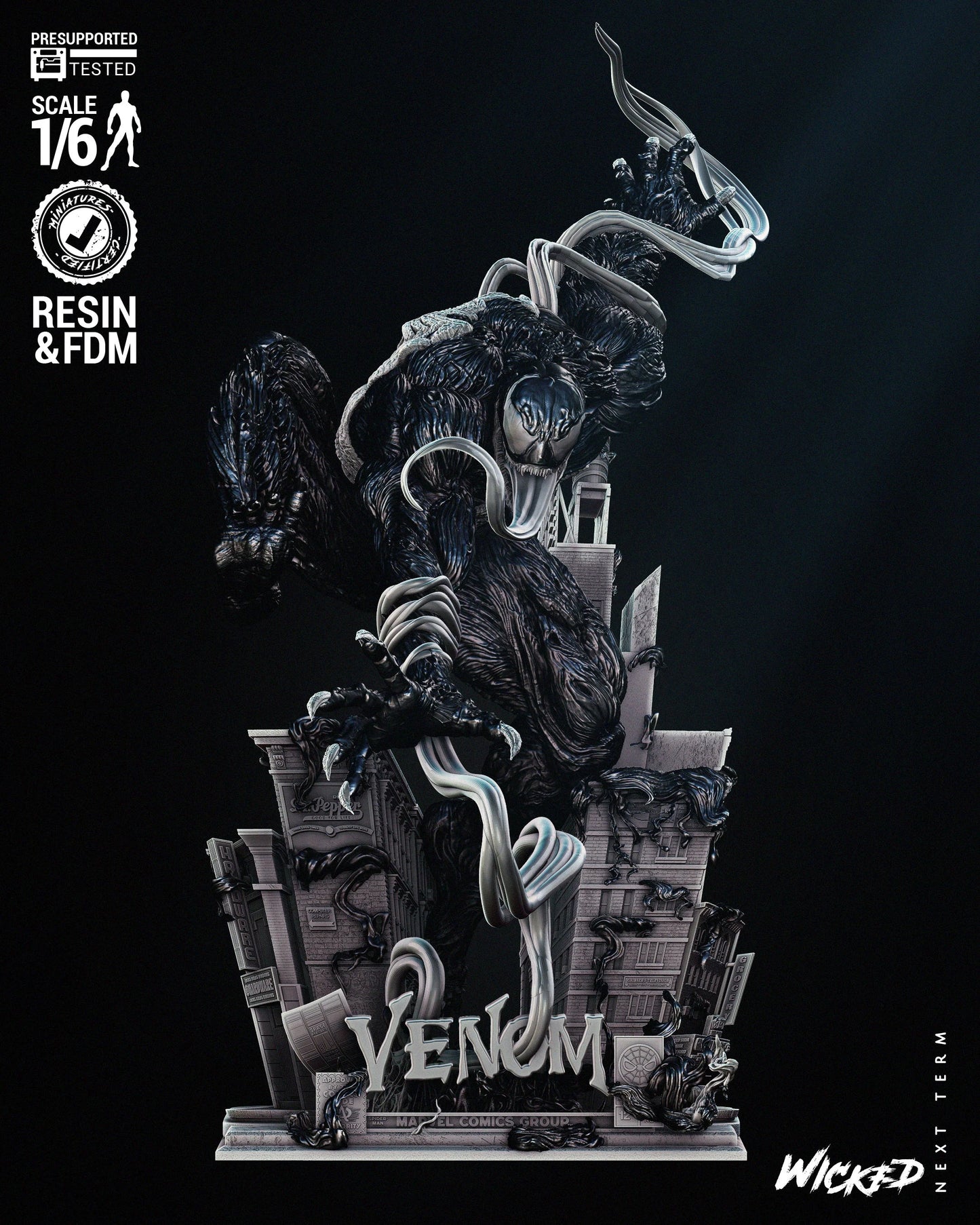 Venom by Wicked3D FAN ART