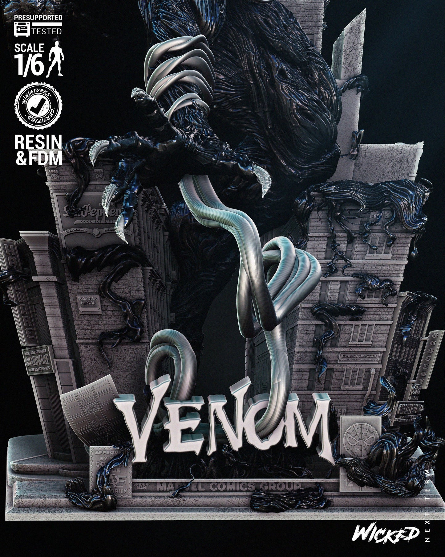 Venom by Wicked3D FAN ART