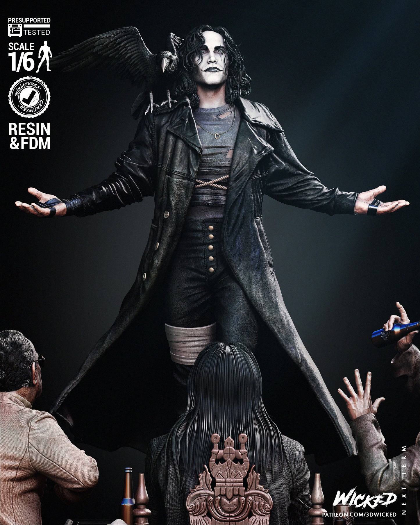 The Crow - Top Dollar - Diorama by Wicked3D FAN ART