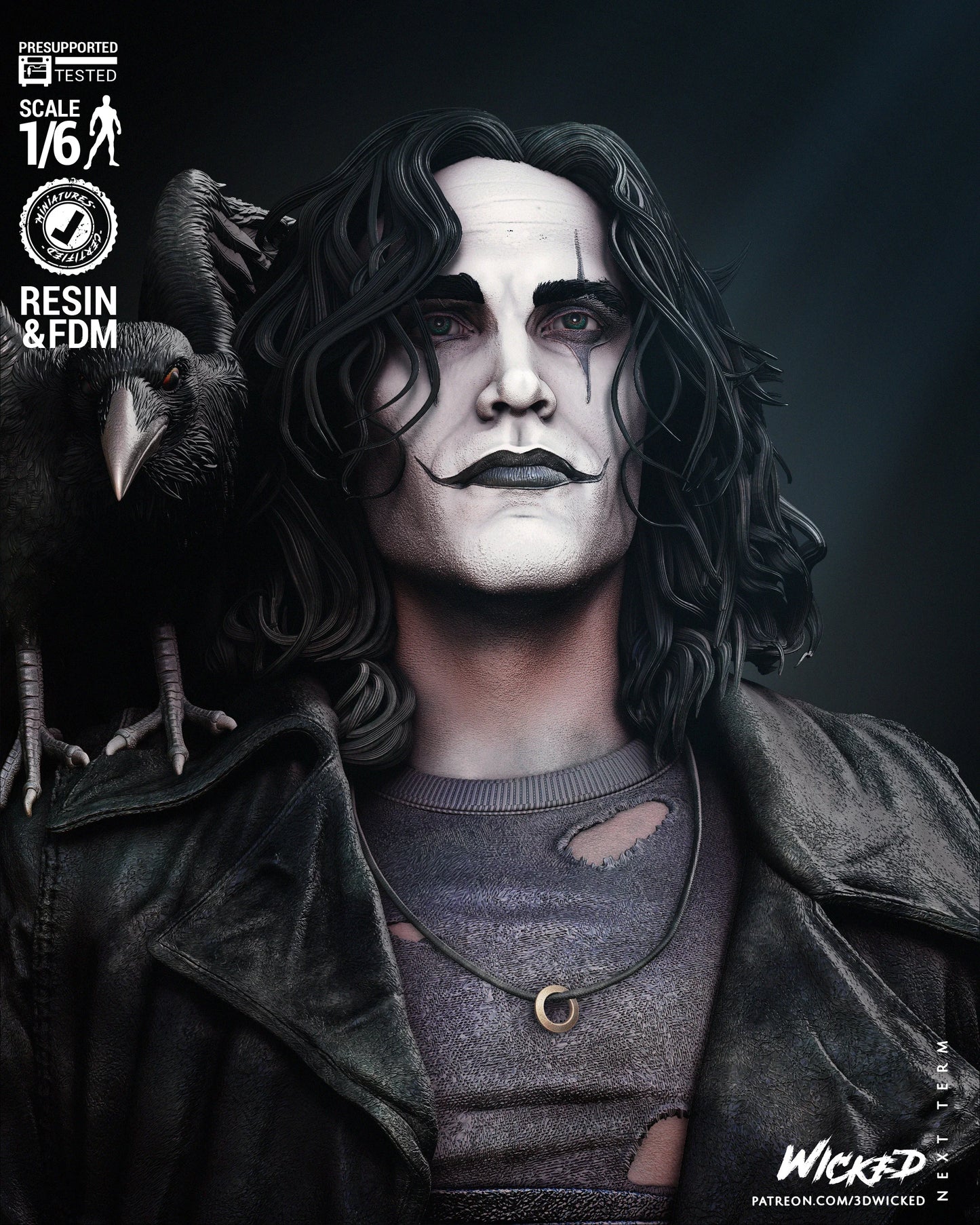 The Crow - Top Dollar - Diorama by Wicked3D FAN ART