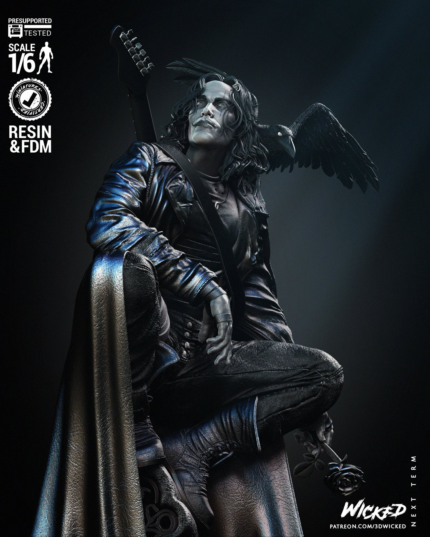 The Crow by Wicked3D FAN ART