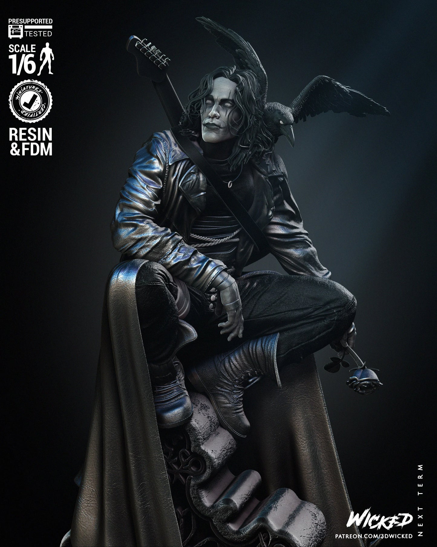 The Crow by Wicked3D FAN ART