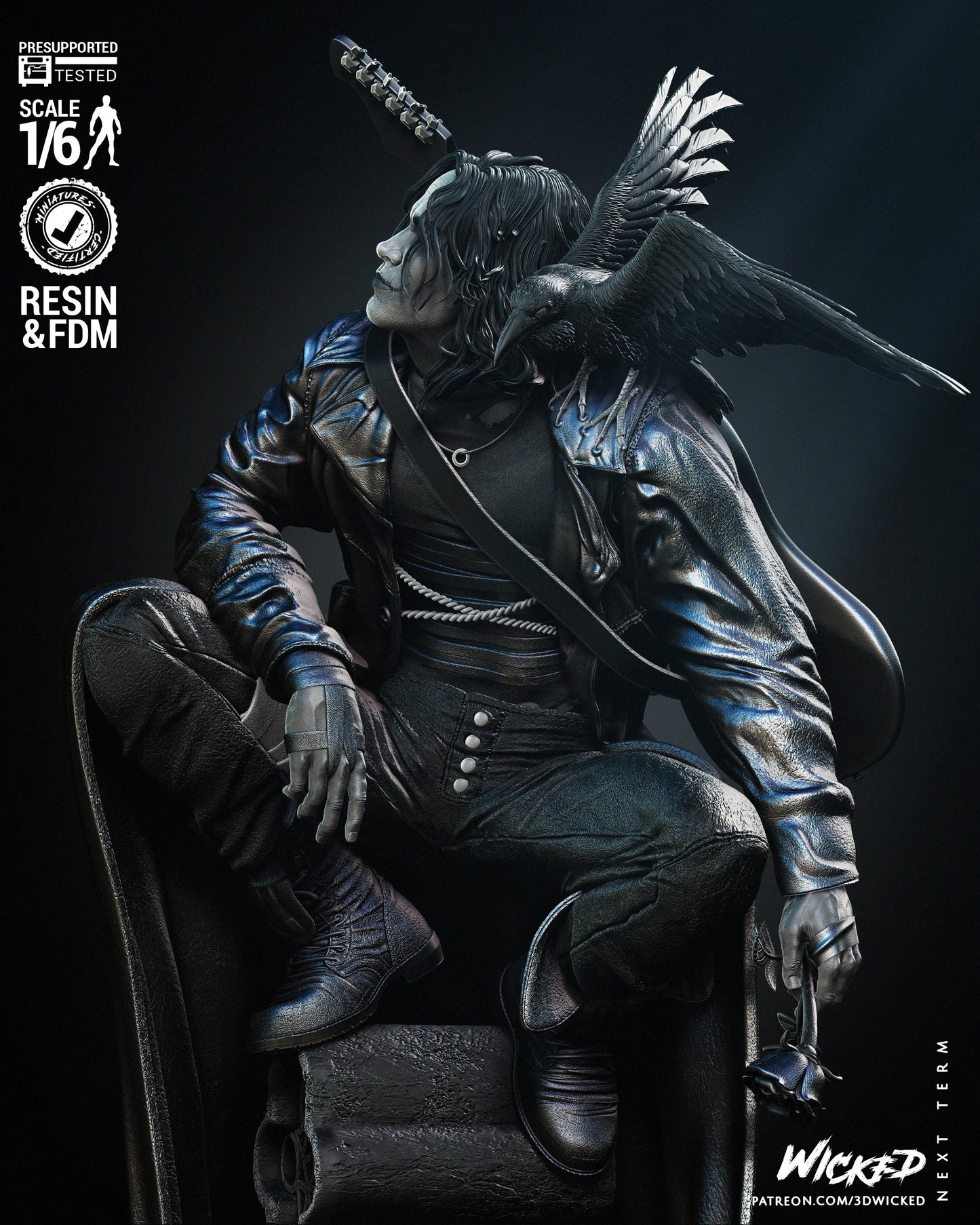 The Crow by Wicked3D FAN ART