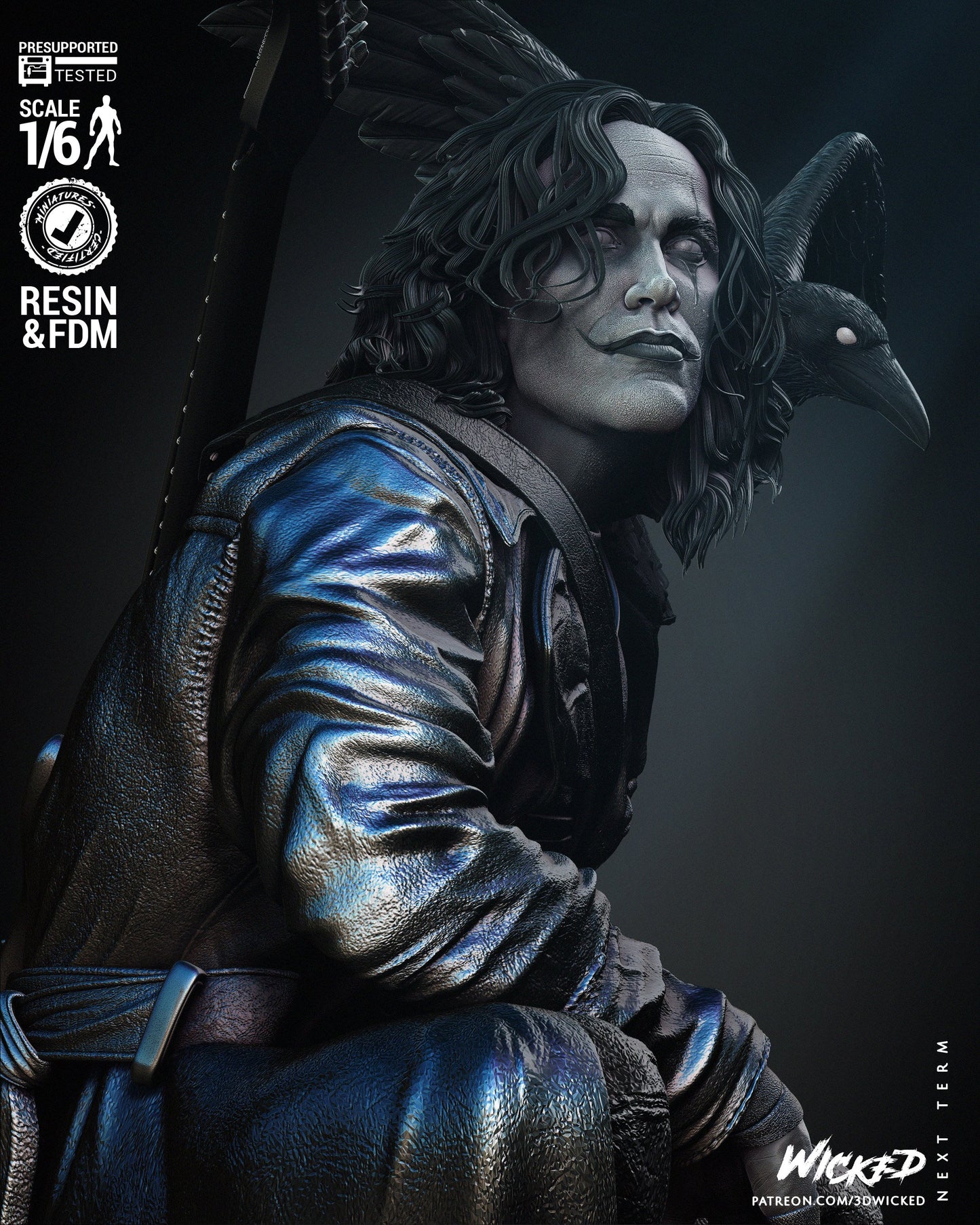 The Crow by Wicked3D FAN ART