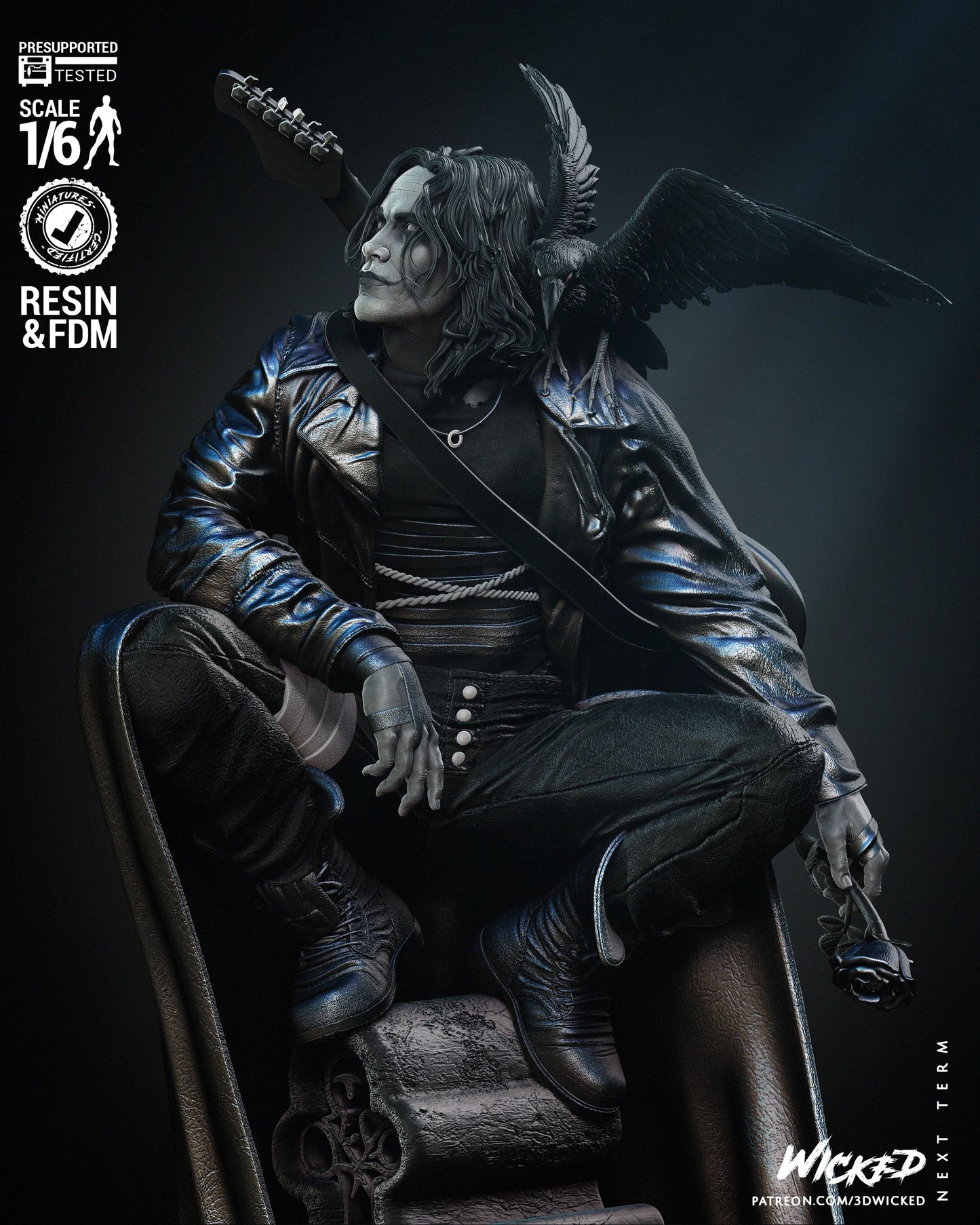 The Crow by Wicked3D FAN ART