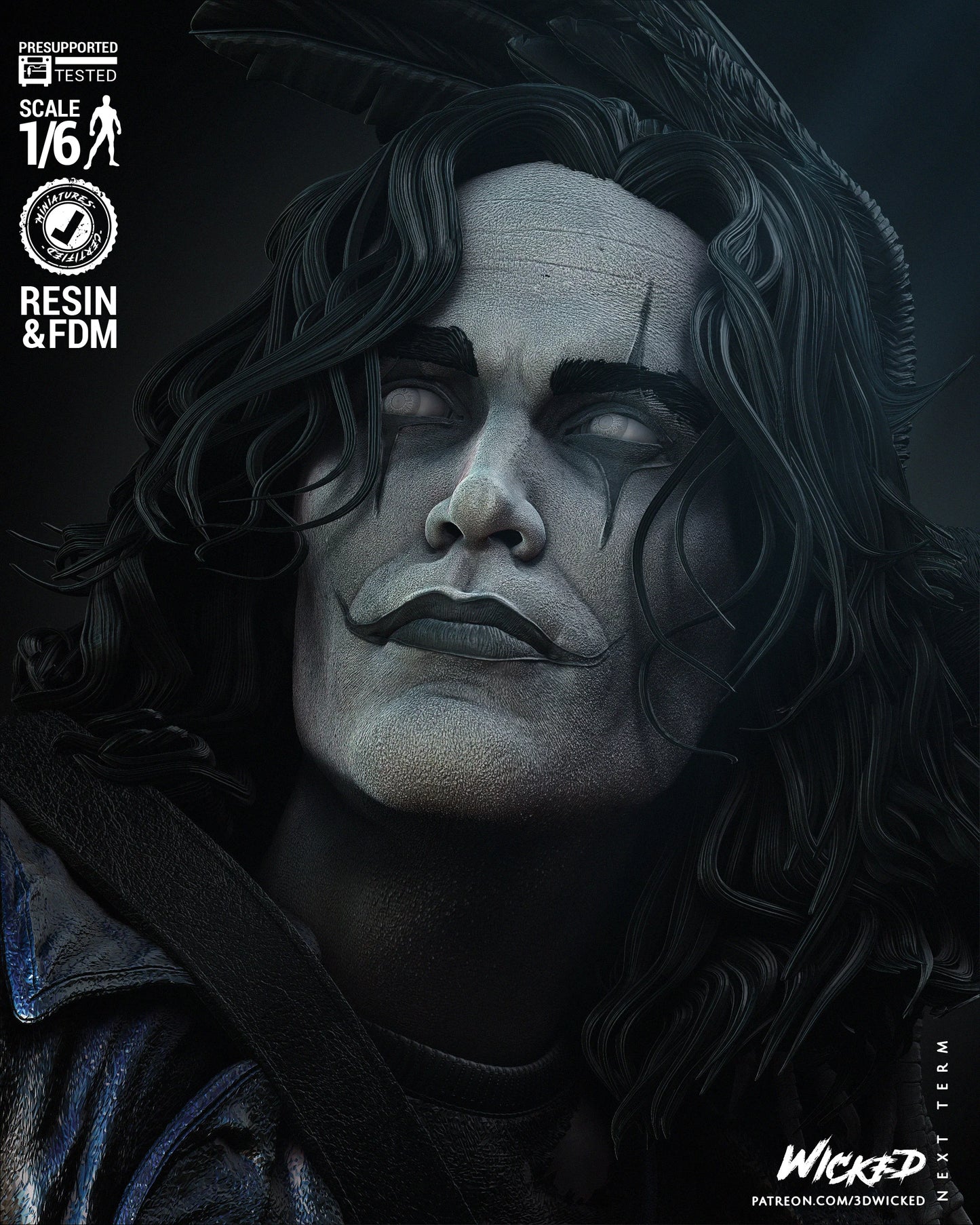 The Crow by Wicked3D FAN ART