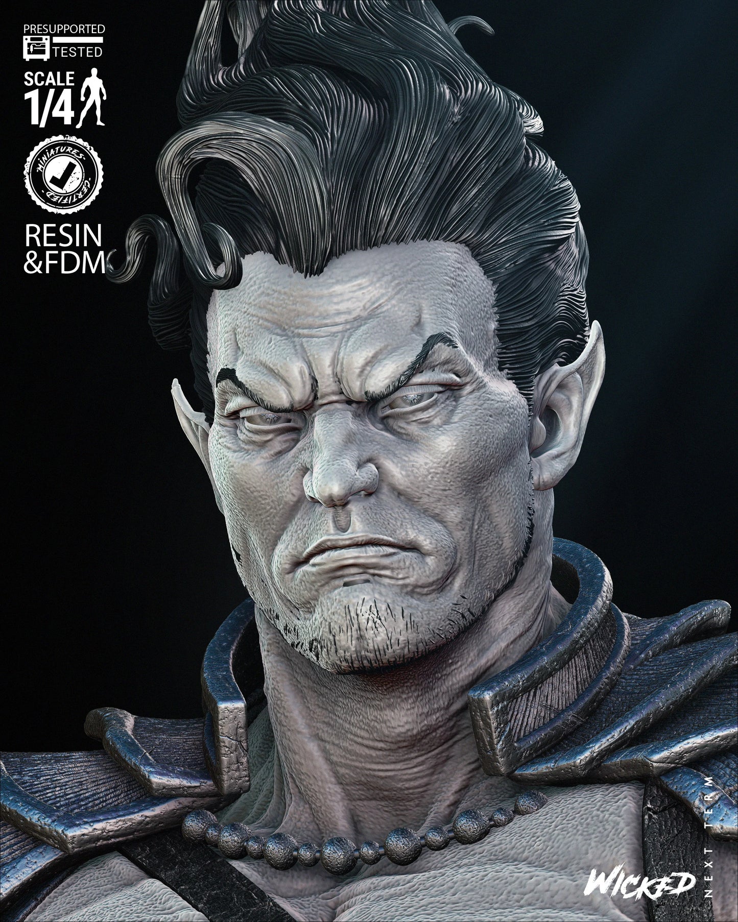 Namor - Bust by Wicked3D FAN ART