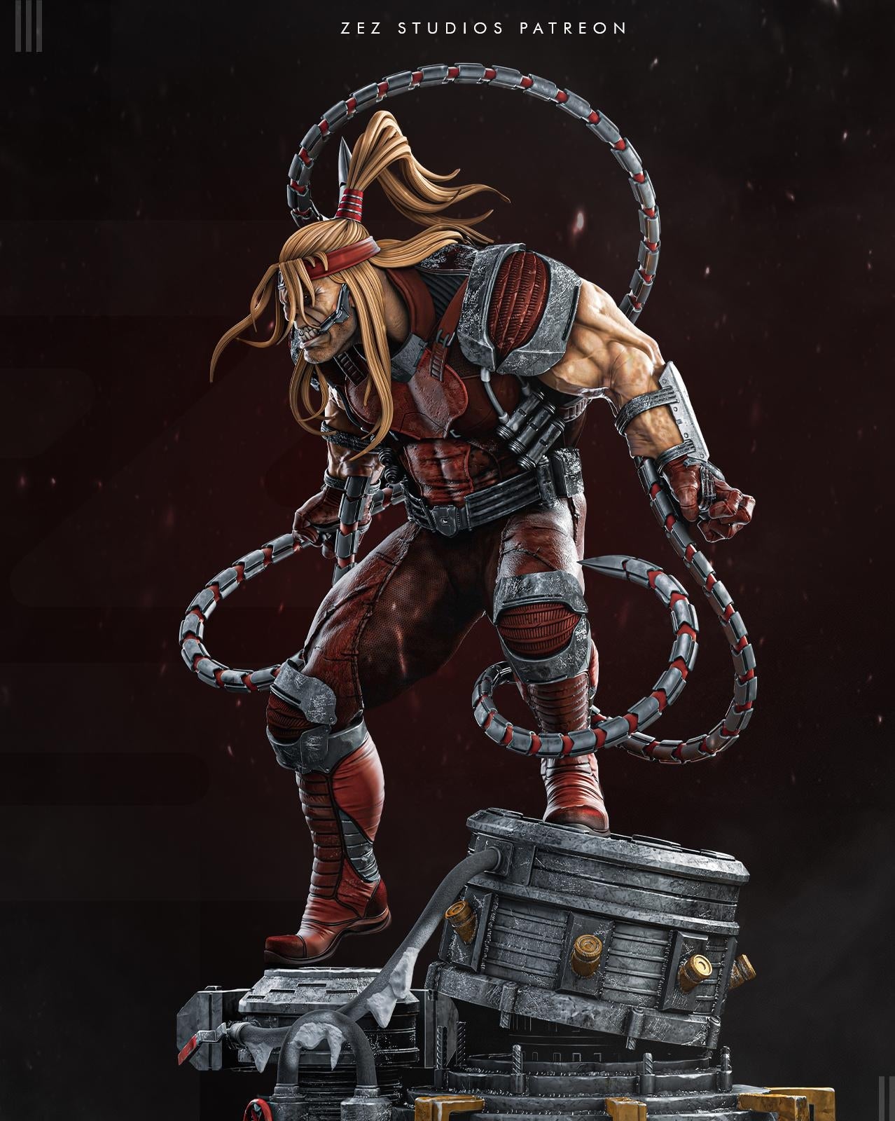 Omega Red by ZEZ Studios FAN ART