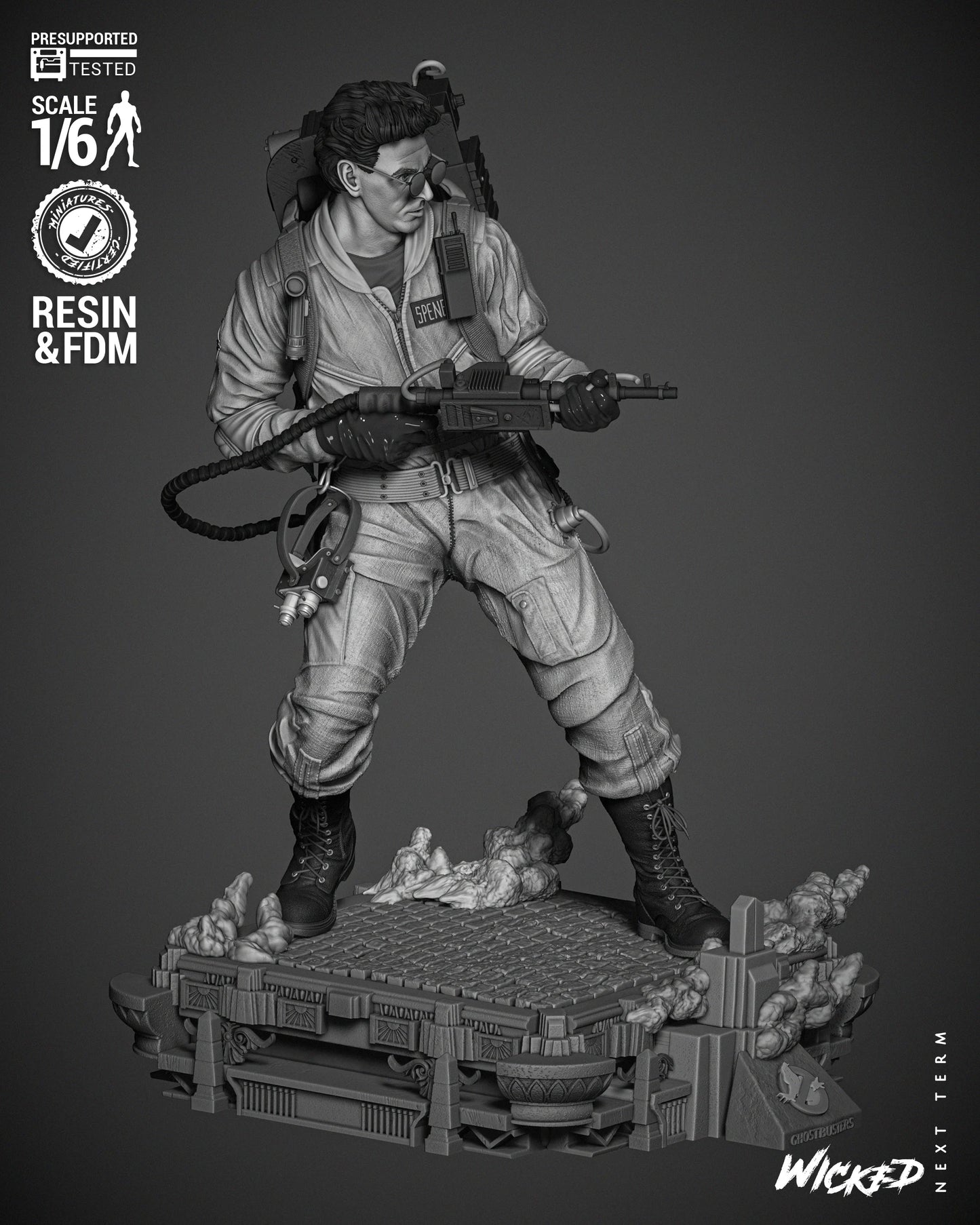 Egon - Ghostbusters by Wicked3D FAN ART