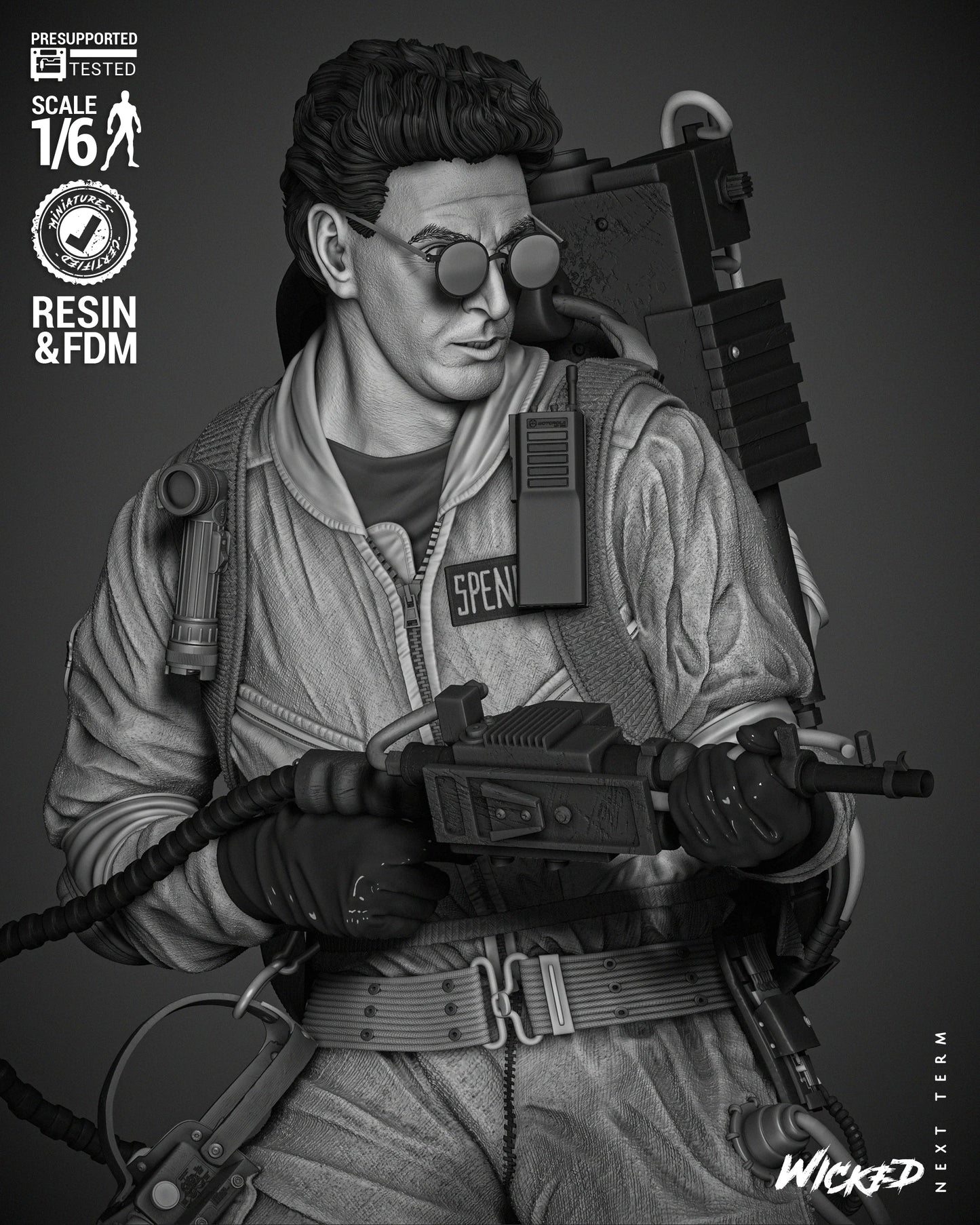 Egon - Ghostbusters by Wicked3D FAN ART