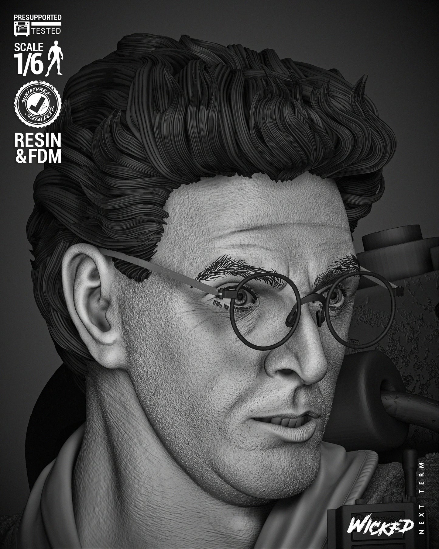 Egon - Ghostbusters by Wicked3D FAN ART