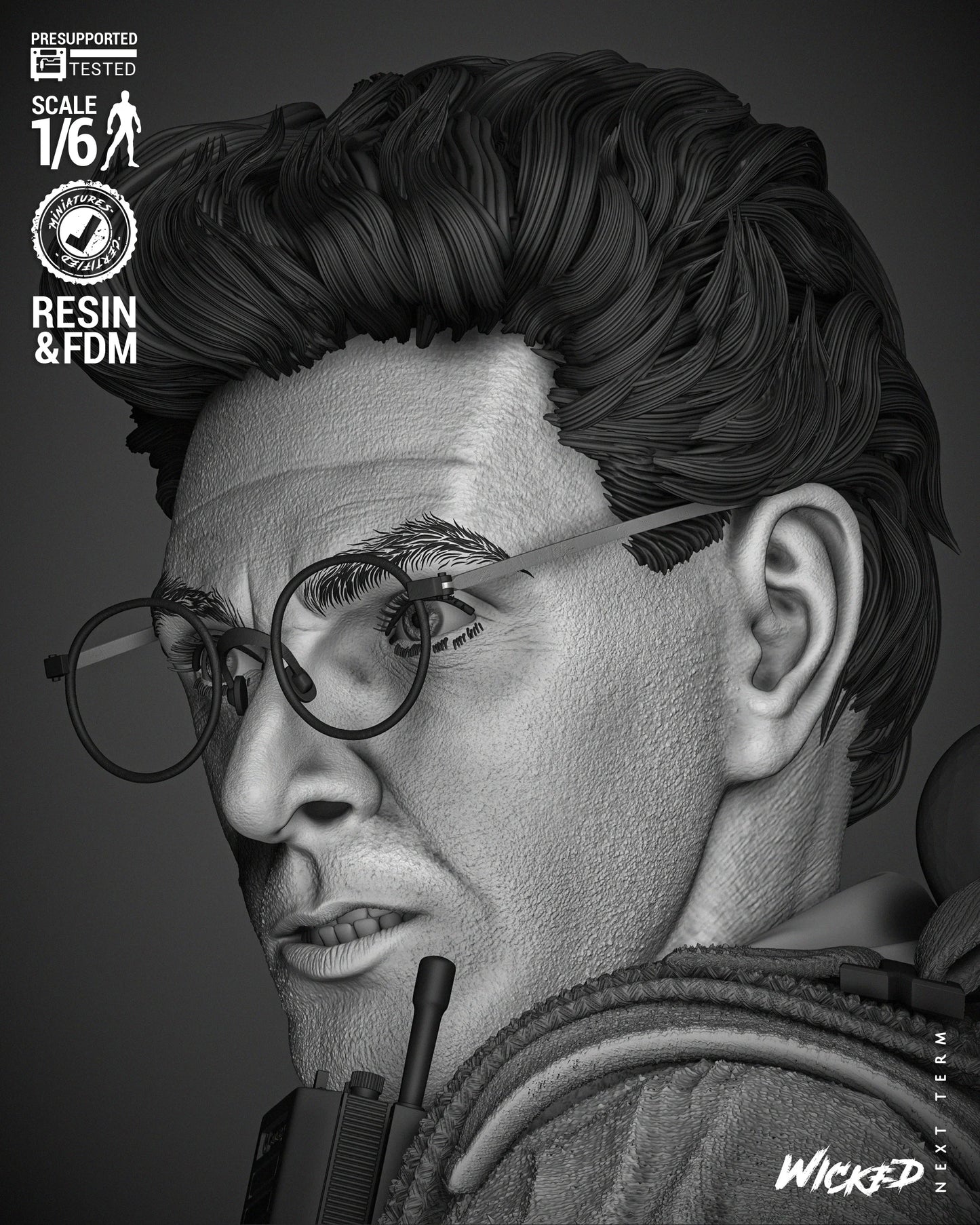 Egon - Ghostbusters by Wicked3D FAN ART