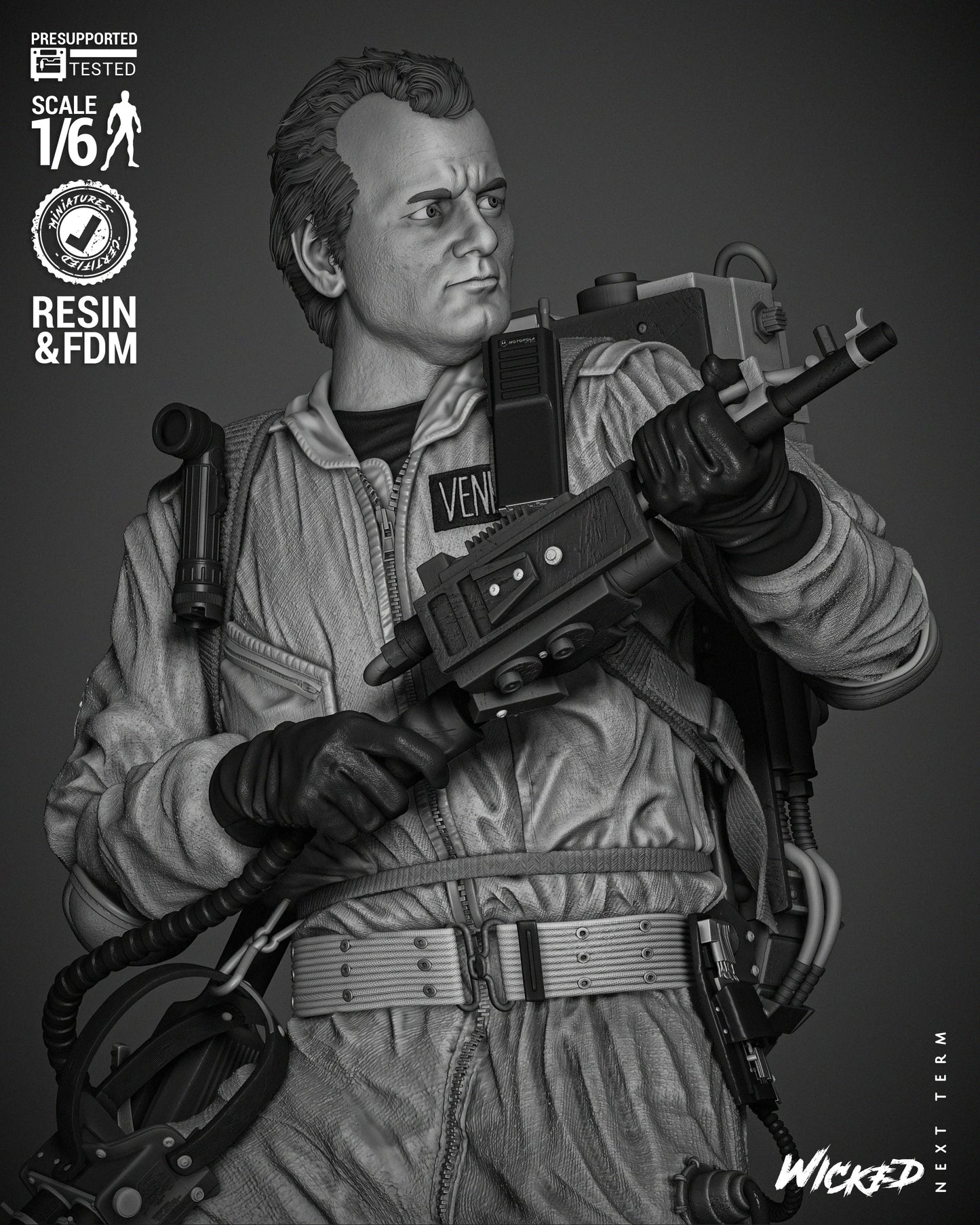 Peter - Ghostbusters by Wicked3D FAN ART