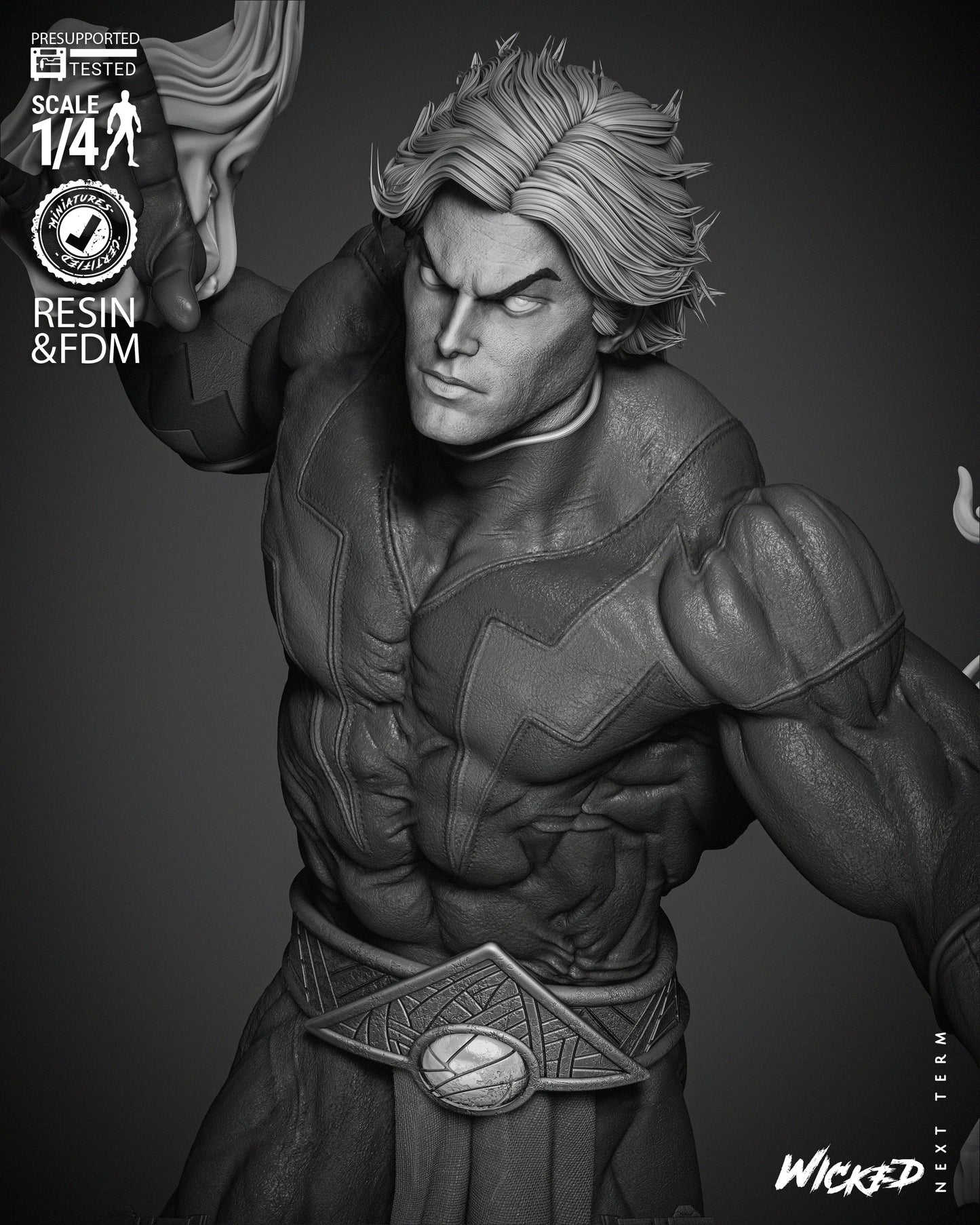 Adam Warlock - Guardians Of The Galaxy - Bust by Wicked3D FAN ART