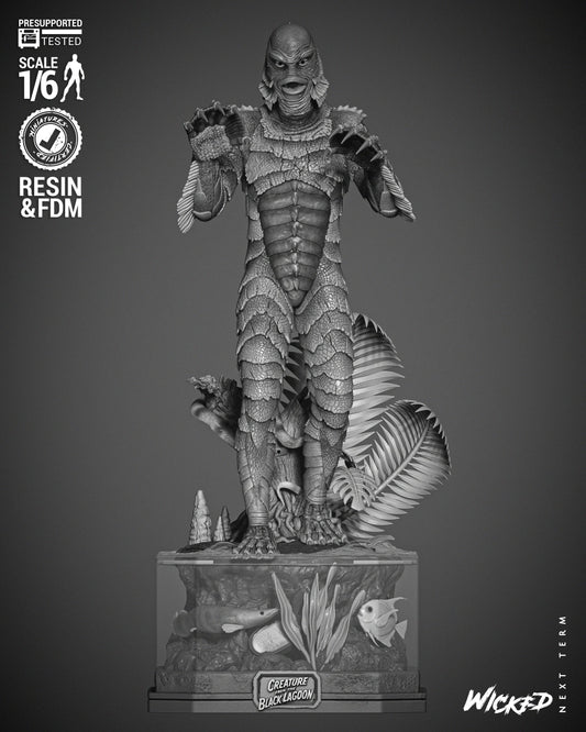 Creature Of The Black Lagoon by Wicked3D FAN ART