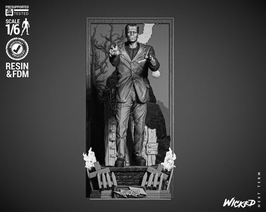 Frankenstein by Wicked3D FAN ART