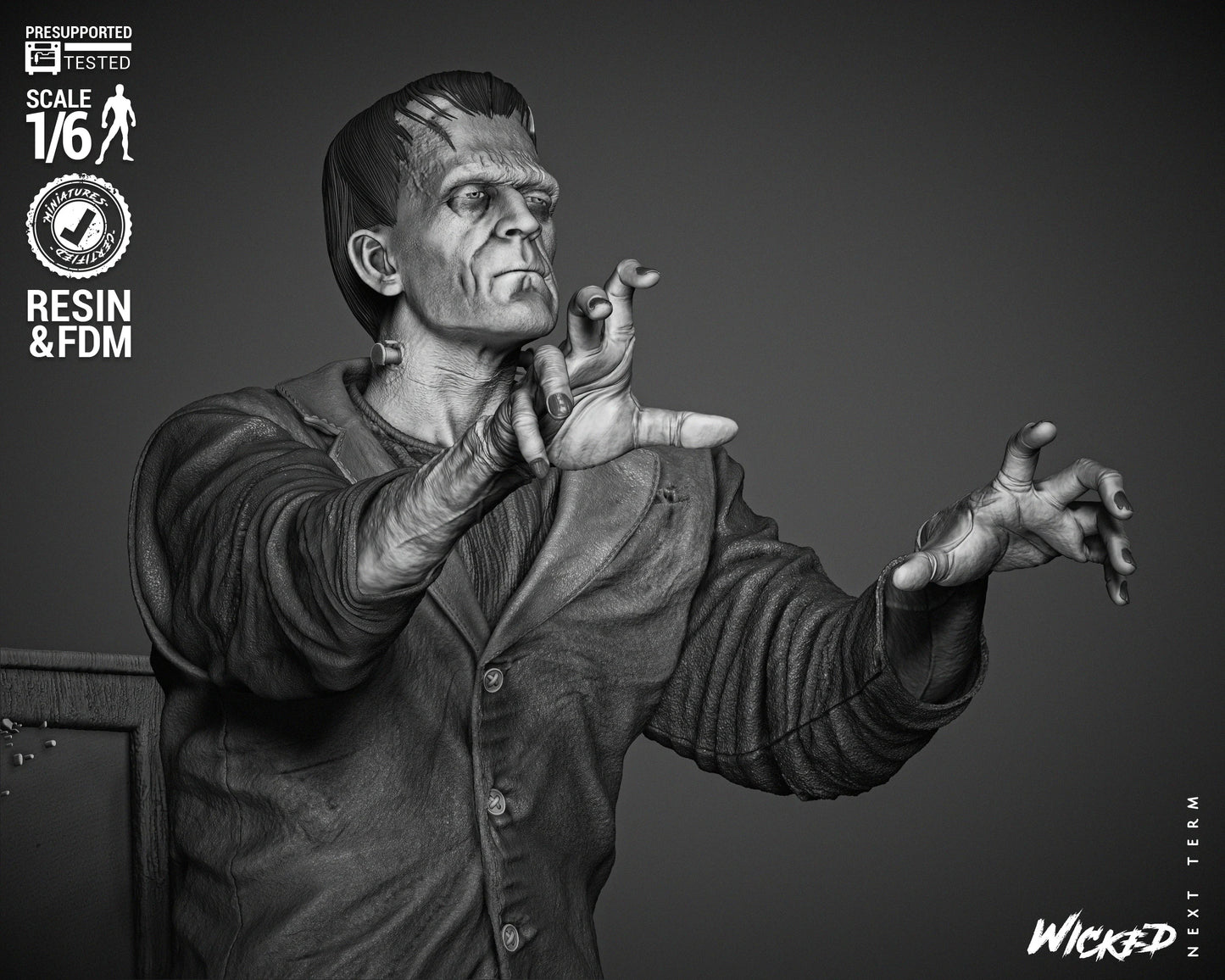 Frankenstein by Wicked3D FAN ART