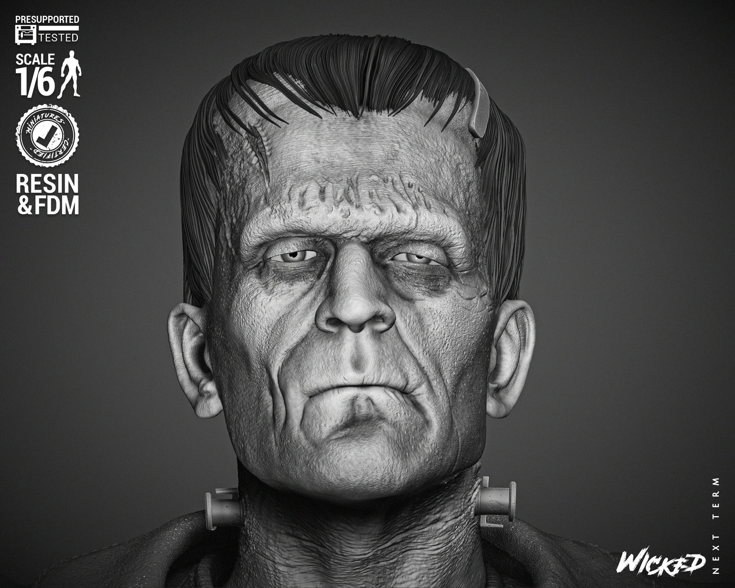 Frankenstein by Wicked3D FAN ART