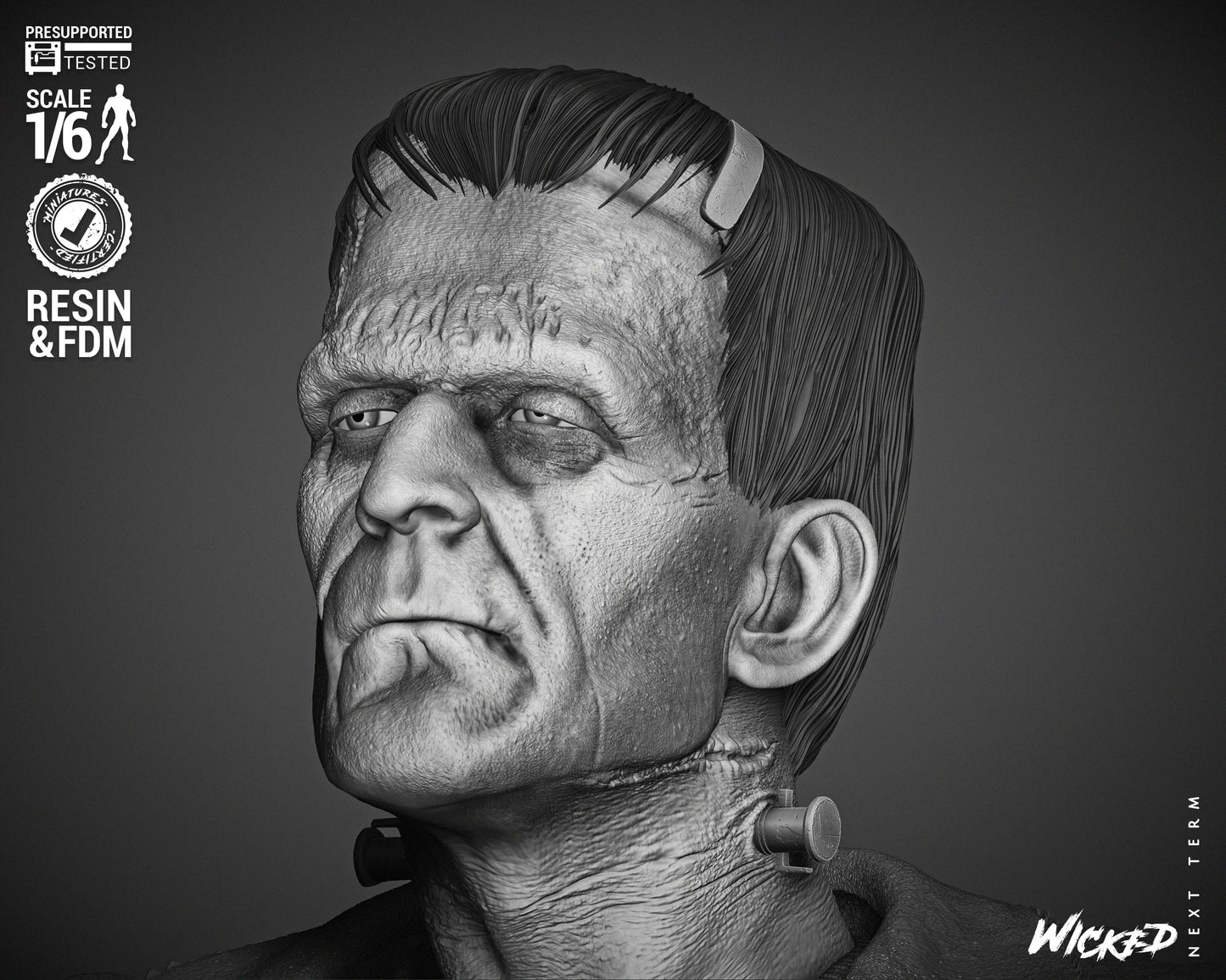 Frankenstein by Wicked3D FAN ART