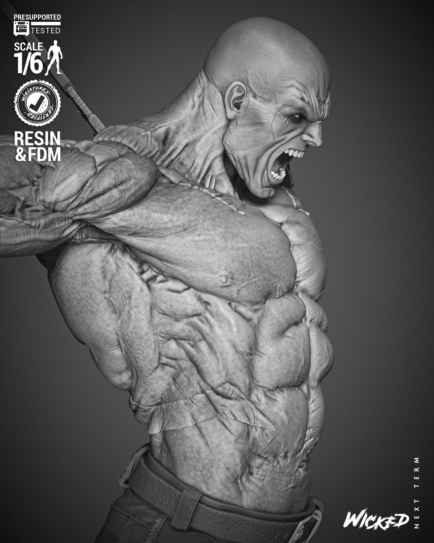 Drax (Comic Version) by Wicked3D FAN ART