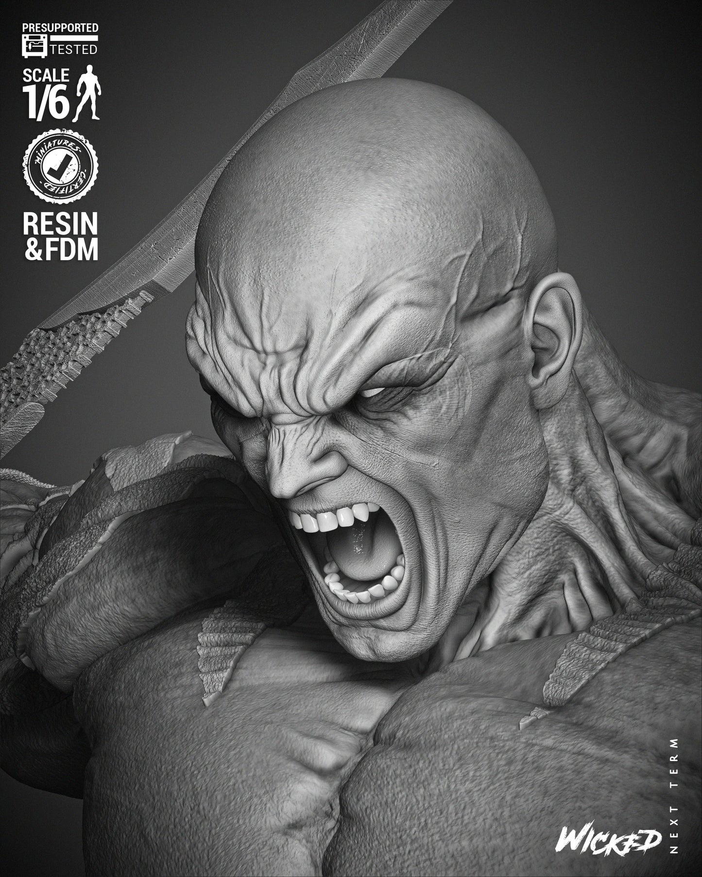 Drax (Comic Version) by Wicked3D FAN ART