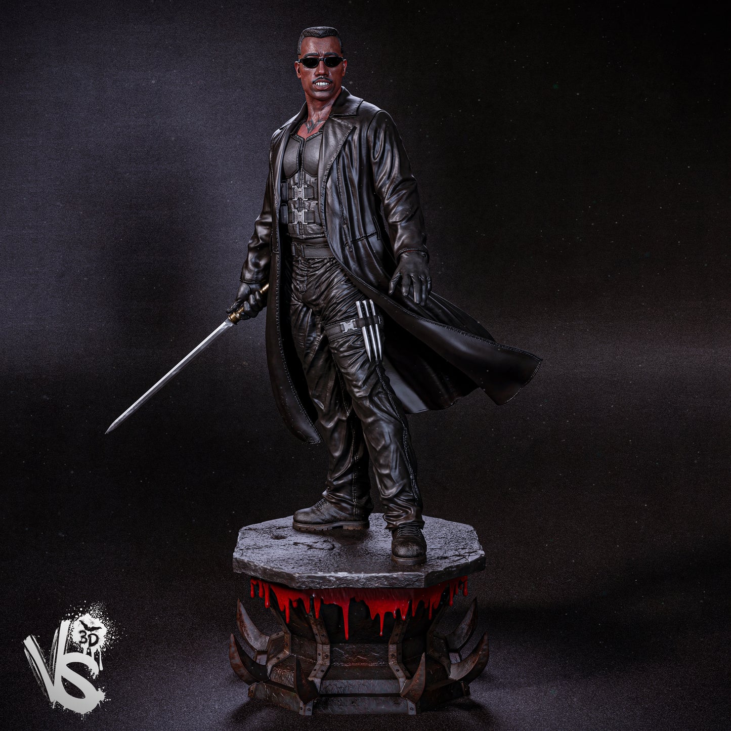 Blade - Wesley Snipes by VS3D FAN ART