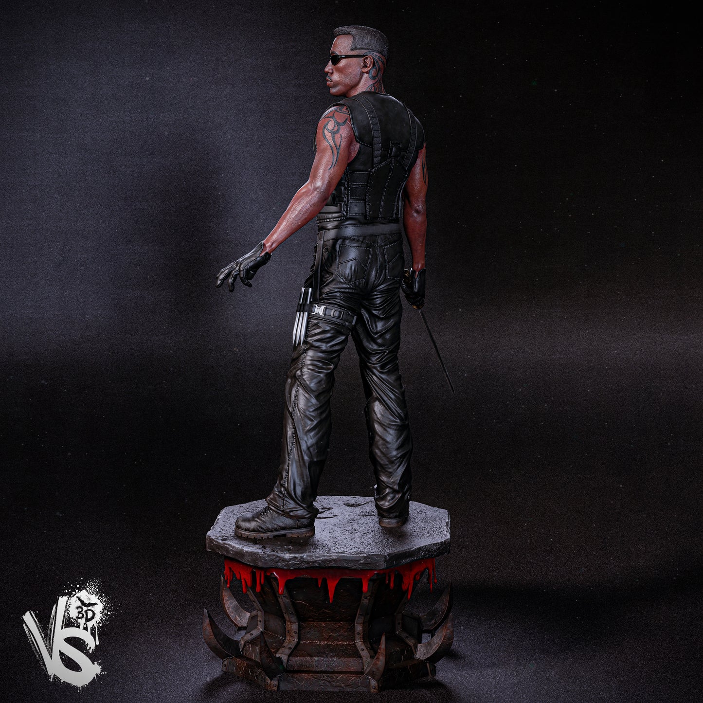 Blade - Wesley Snipes by VS3D FAN ART