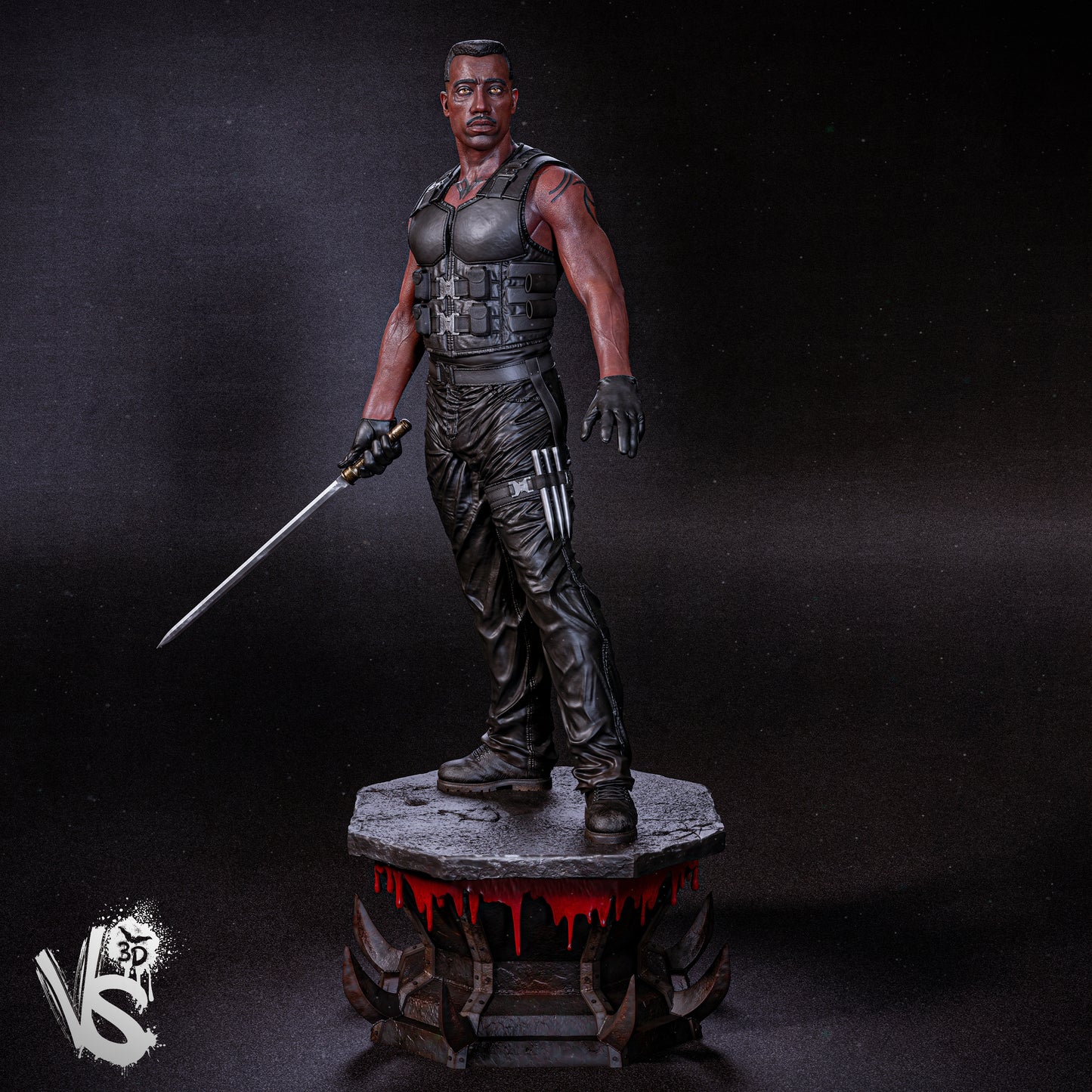 Blade - Wesley Snipes by VS3D FAN ART