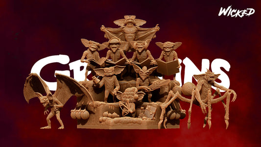 Gremlins Diorama by Wicked3D FAN ART