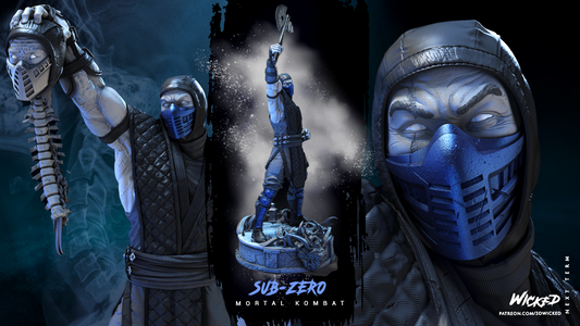 Subzero - Mortal Kombat by Wicked3D FAN ART