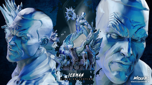 Iceman by Wicked3D FAN ART