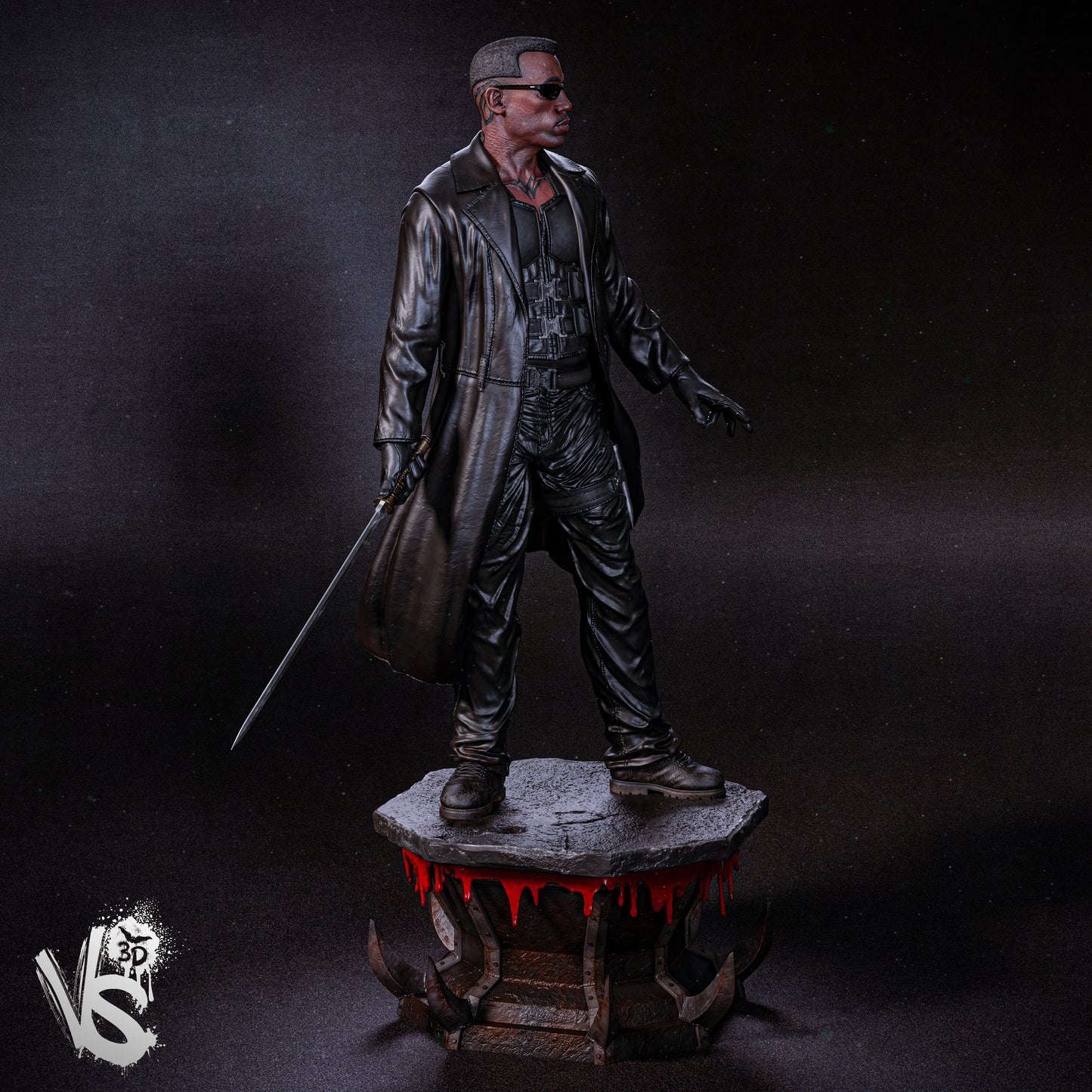 Blade - Wesley Snipes by VS3D FAN ART