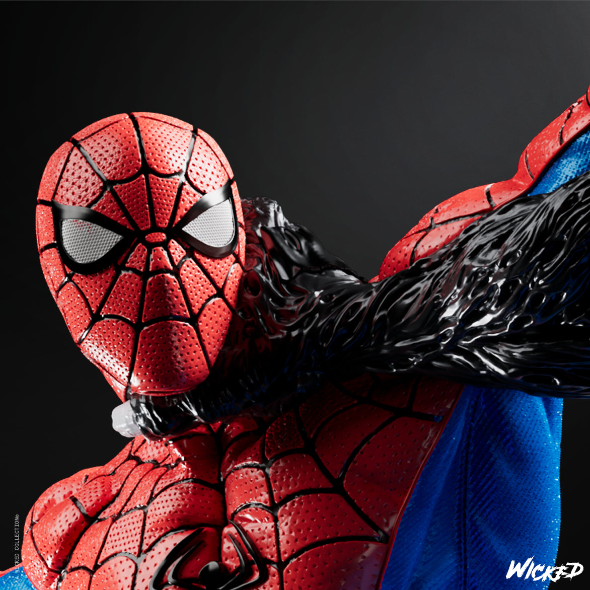 Venom vs Spiderman v2 Diorama by Wicked3D FAN ART