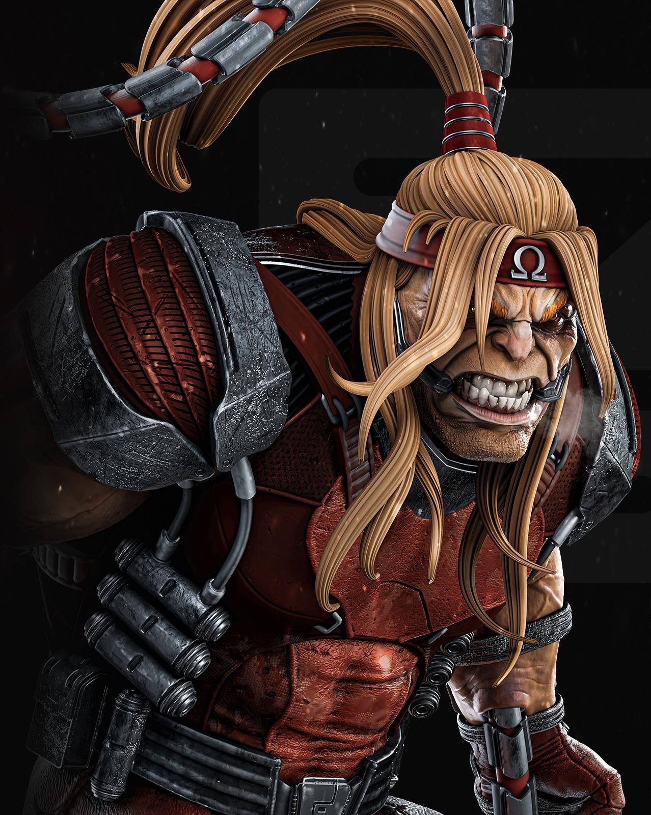 Omega Red by ZEZ Studios FAN ART