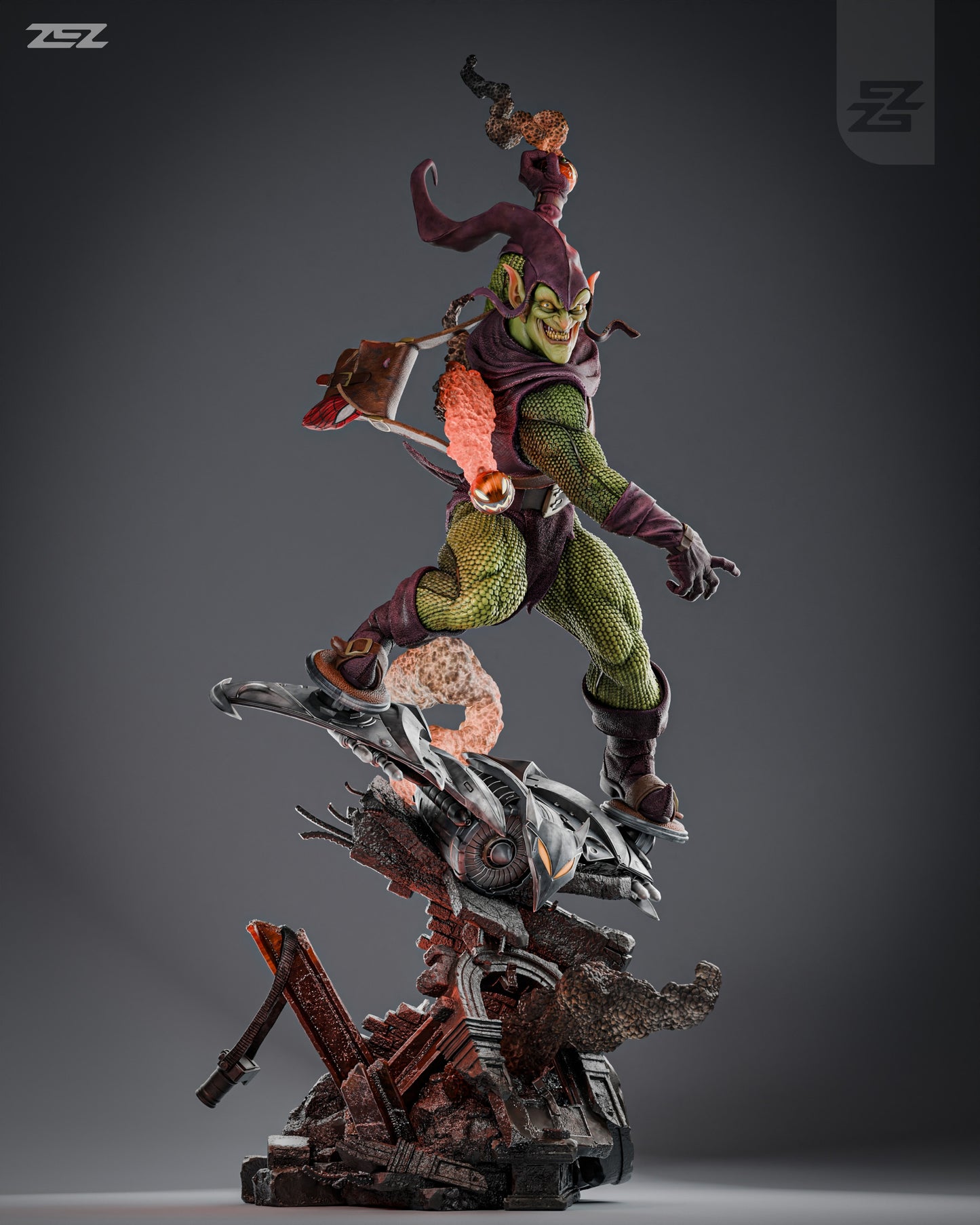 Green Goblin Spiderman by ZEZ Studios FAN ART