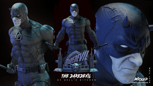 Dare Devil - Bust by Wicked3D FAN ART