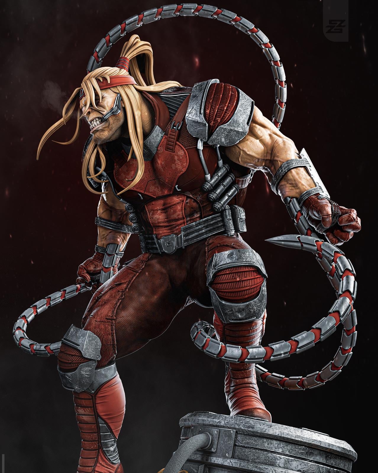 Omega Red by ZEZ Studios FAN ART