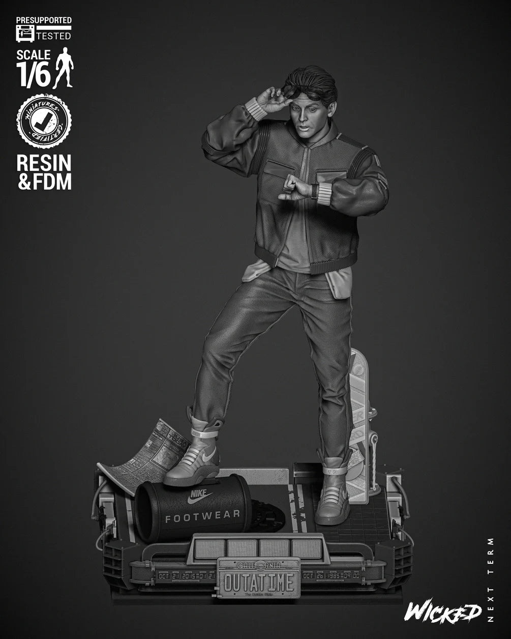 Marty McFly by Wicked3D FAN ART