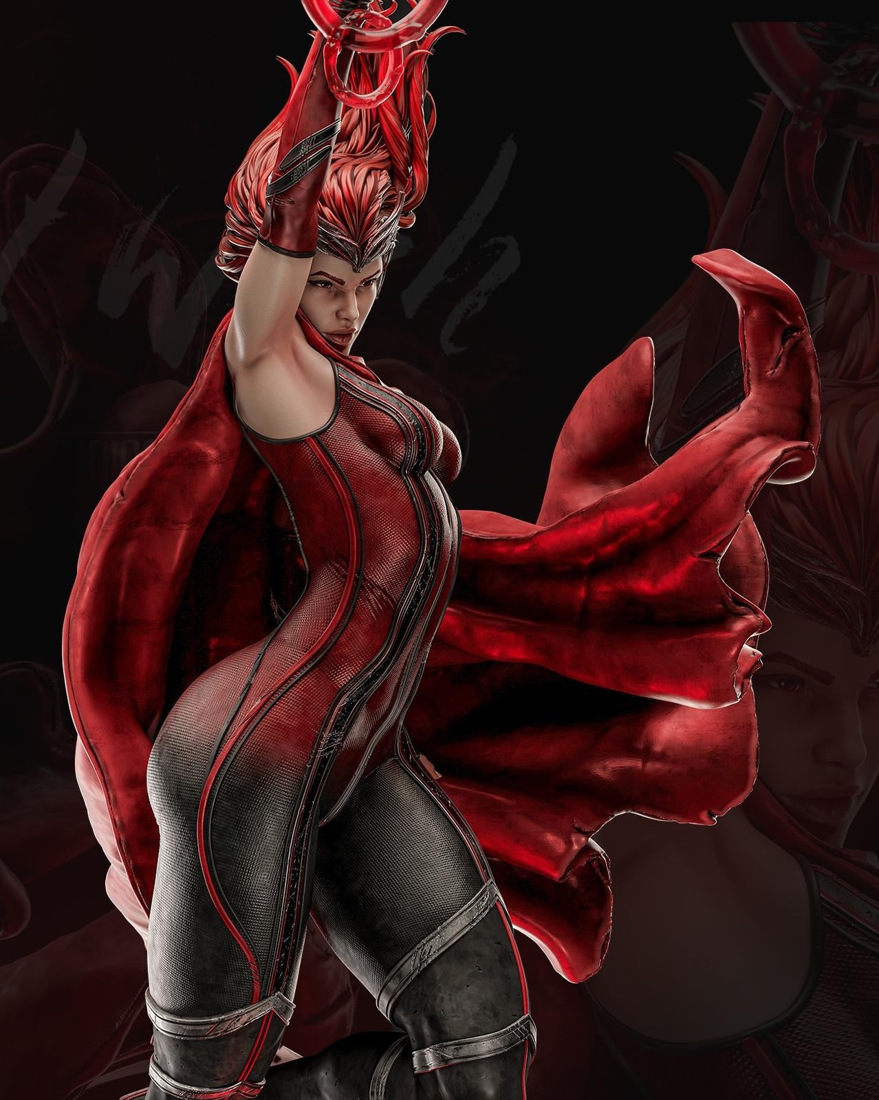 Scarlett Witch by ZEZ Studios FAN ART