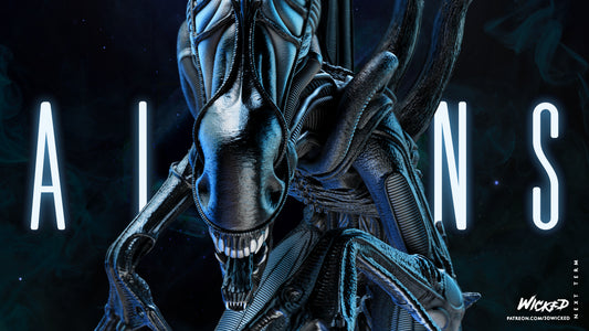 Alien Warrior - Aliens by Wicked3D FAN ART