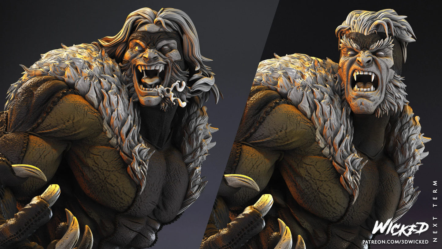 Sabretooth by Wicked3D FAN ART