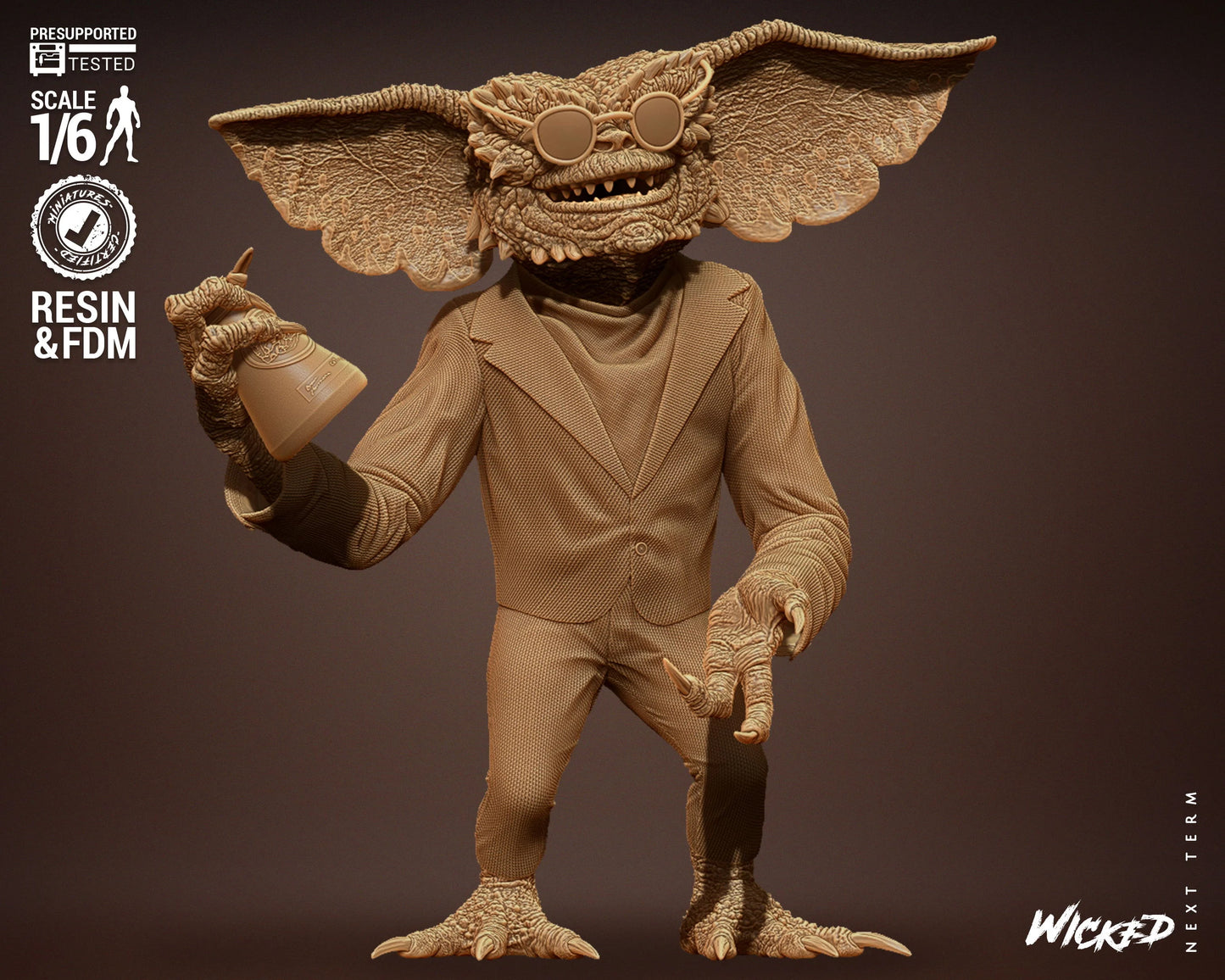 Gremlin Brain by Wicked3D FAN ART