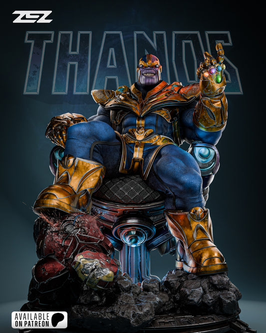 Thanos by ZEZ Studios FAN ART