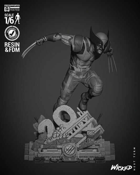 Wolverine by Wicked3D FAN ART