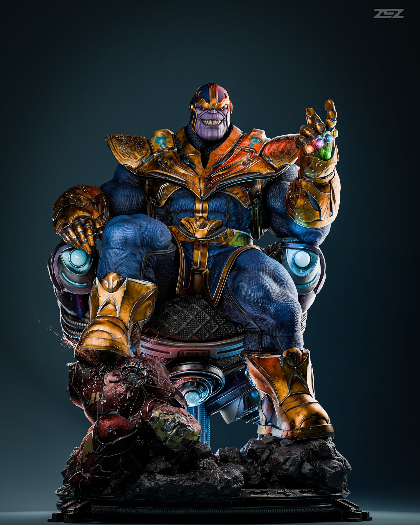 Thanos by ZEZ Studios FAN ART