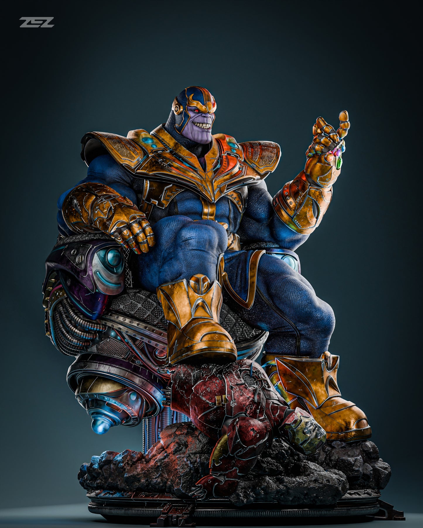 Thanos by ZEZ Studios FAN ART