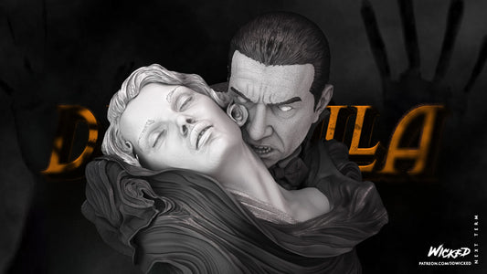 Dracula - Bust by Wicked3D FAN ART