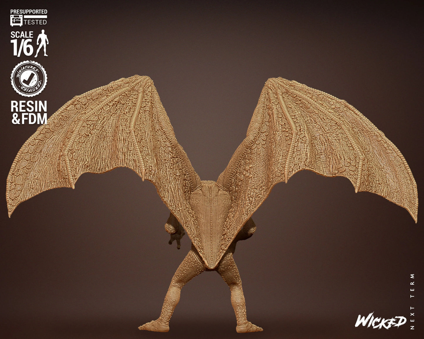 Gremlin Bat by Wicked3D FAN ART