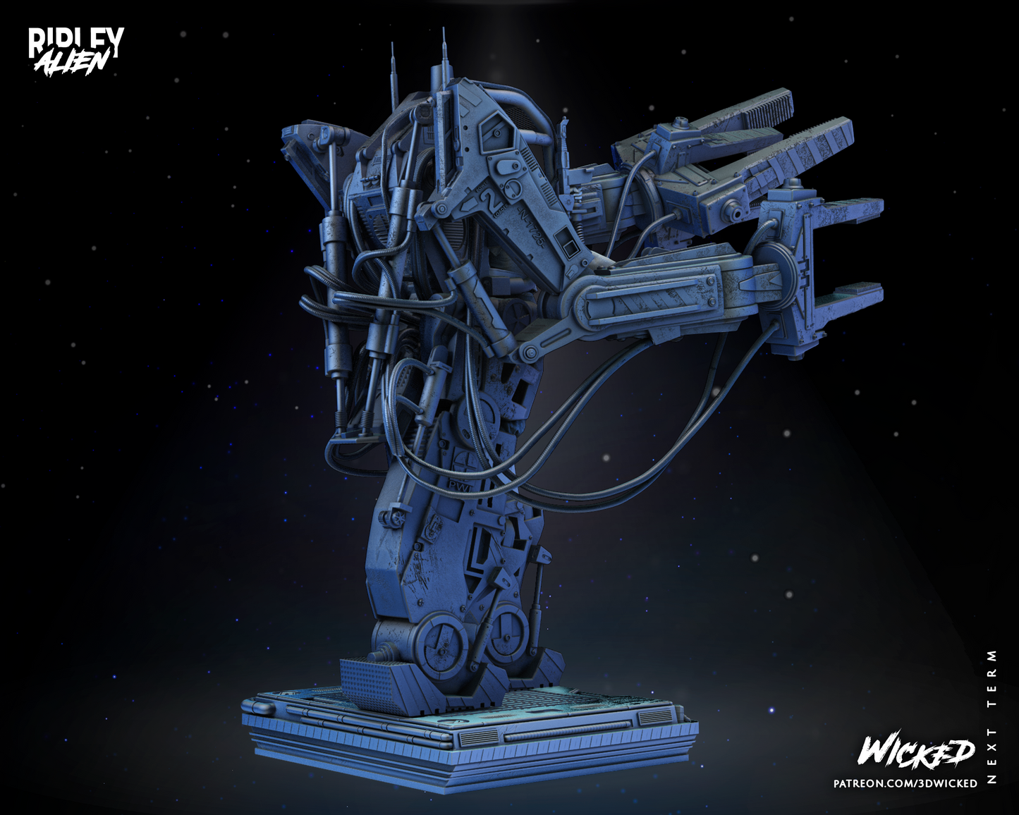 Ripley - Power Loader - Aliens by Wicked3D FAN ART